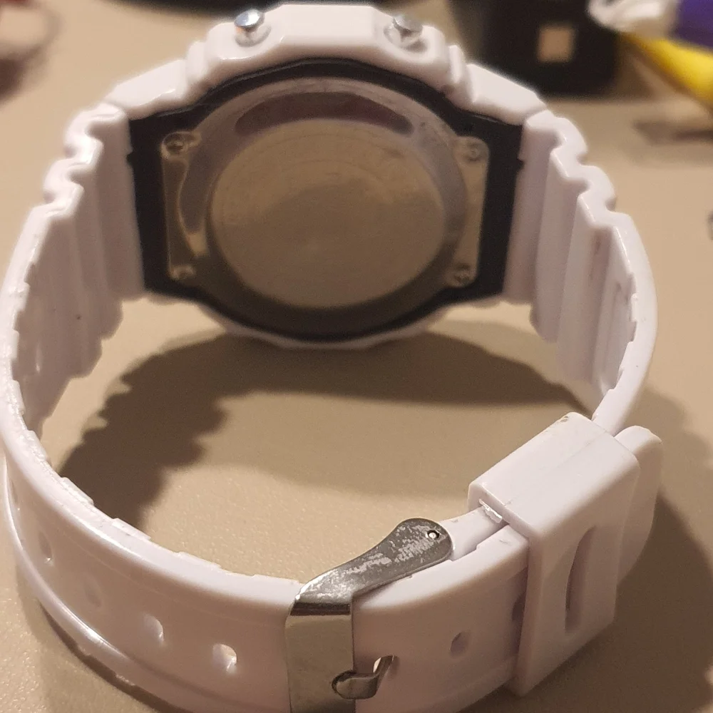 10/$20 SPORT White Digital Alarm Men's Watch w/Color Changing Backlight